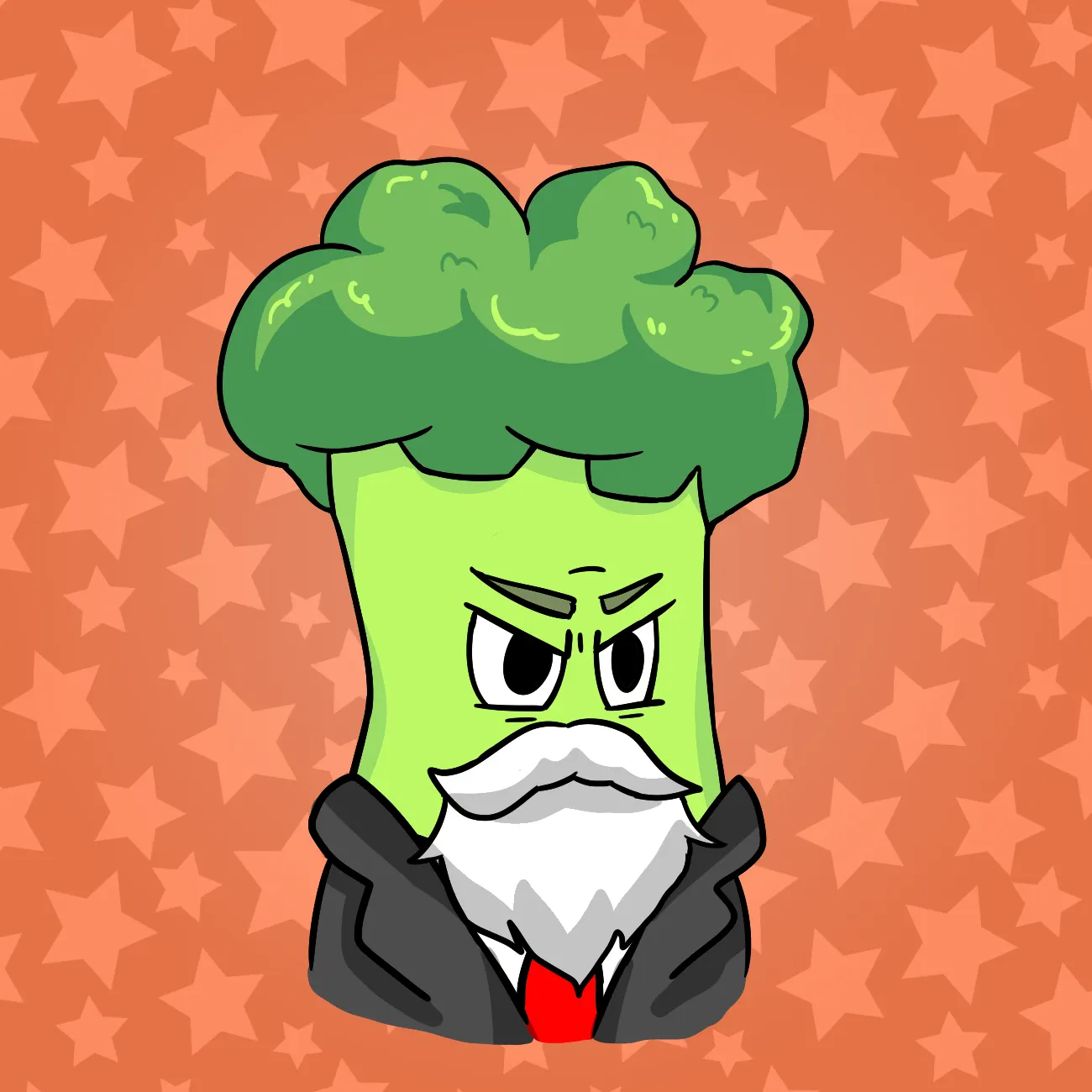 Broccoli Bro #2747 | Nanswap Art