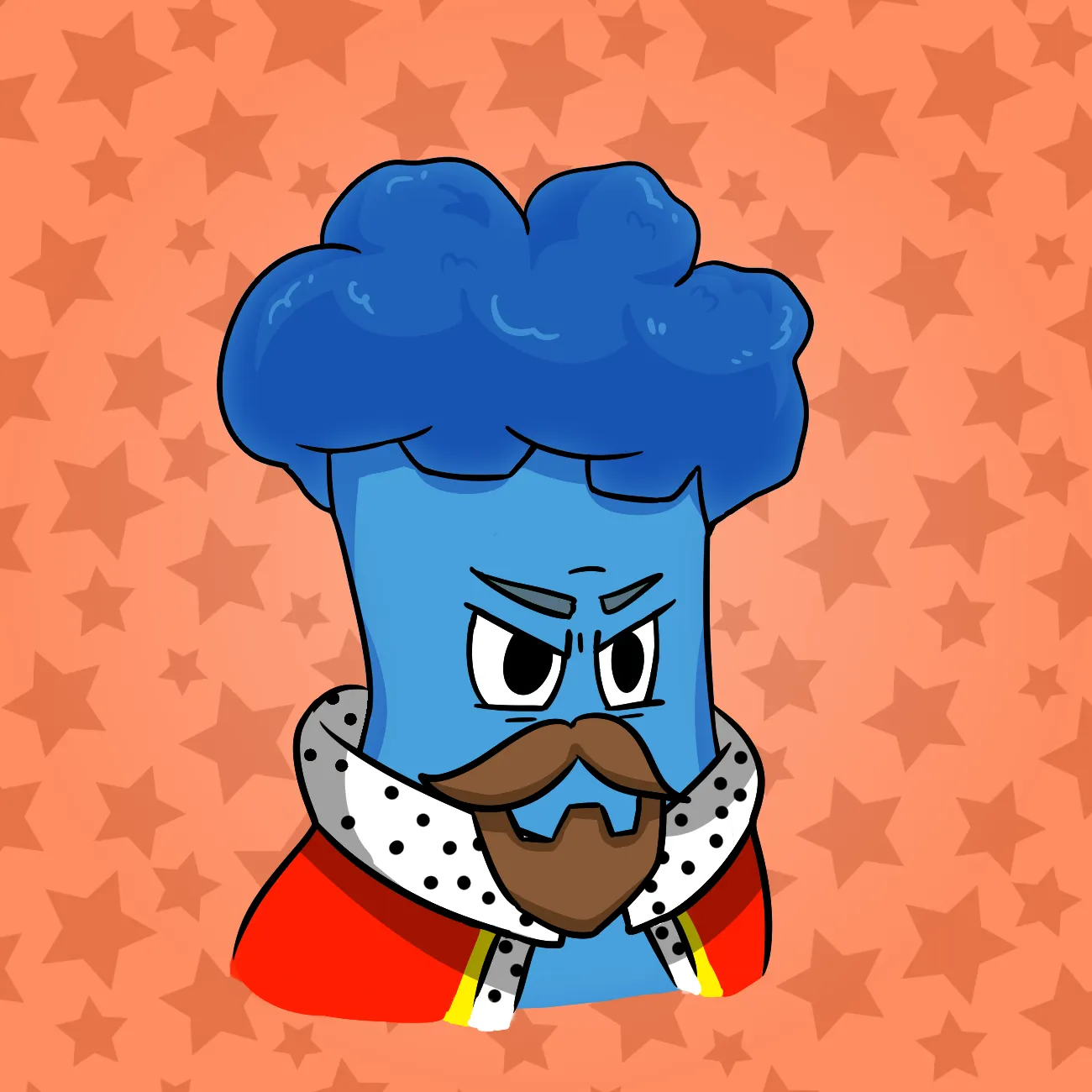 Broccoli Bro #2586 | Nanswap Art