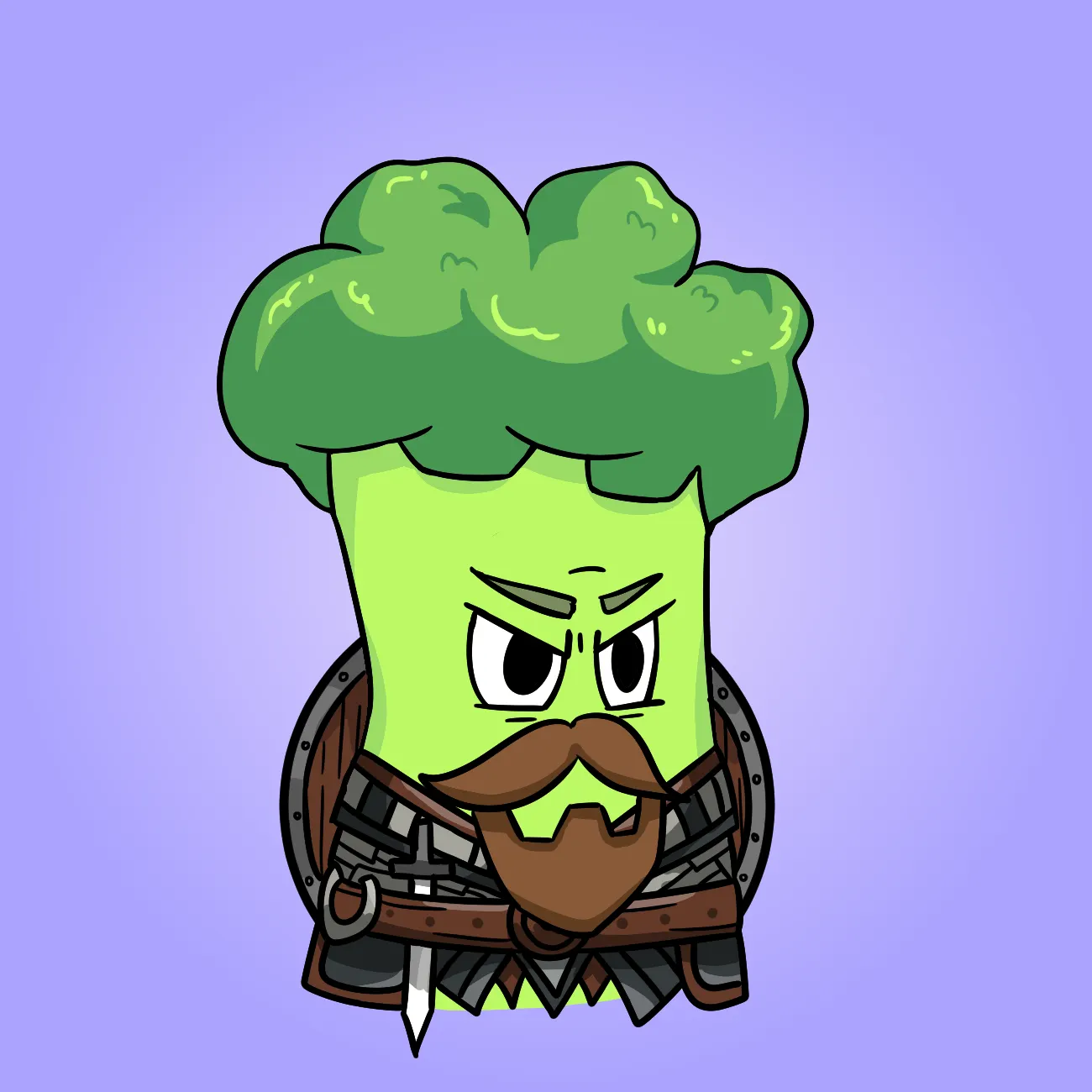 Broccoli Bro #5534 | Nanswap Art