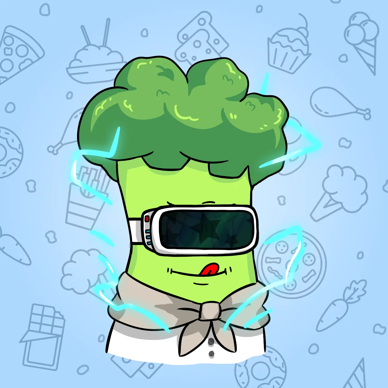 Broccoli Bro #4814 | Nanswap Art