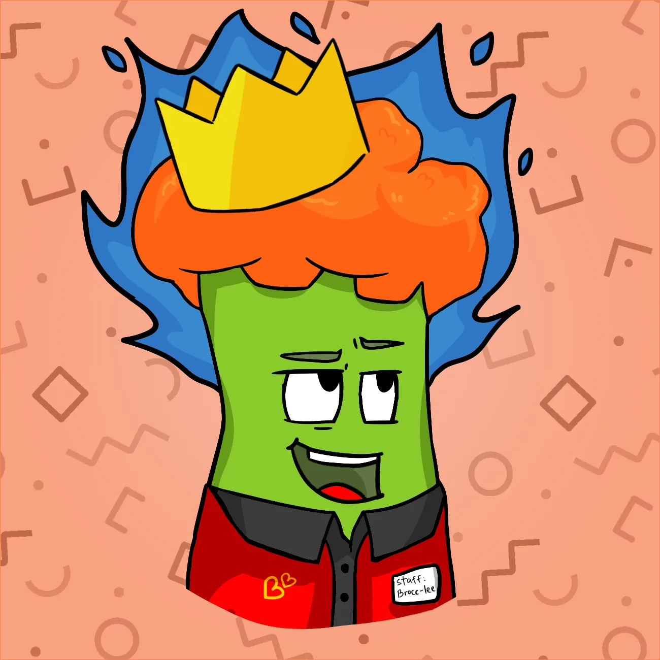Broccoli Bro #1170 | Nanswap Art