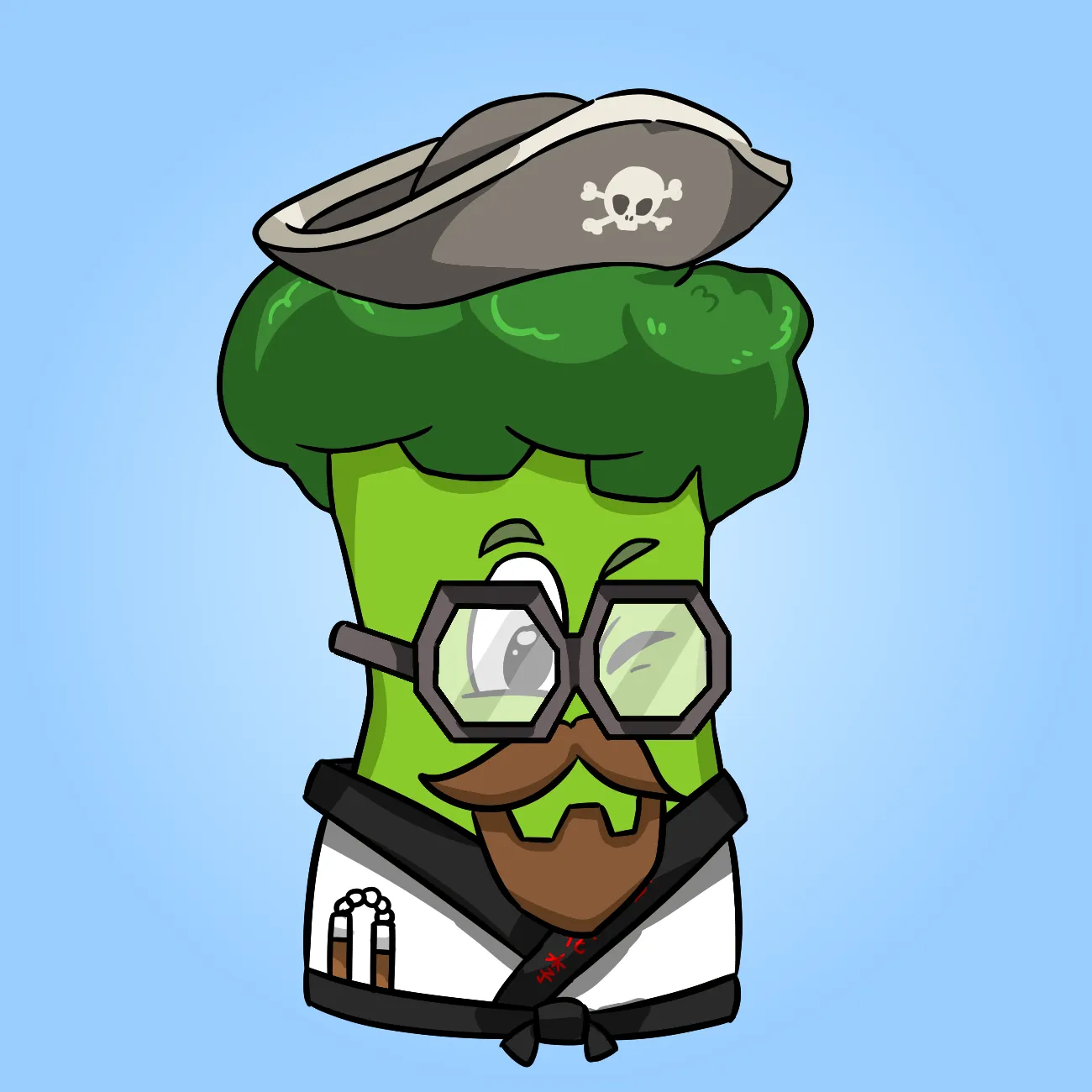 Broccoli Bro #4982 | Nanswap Art