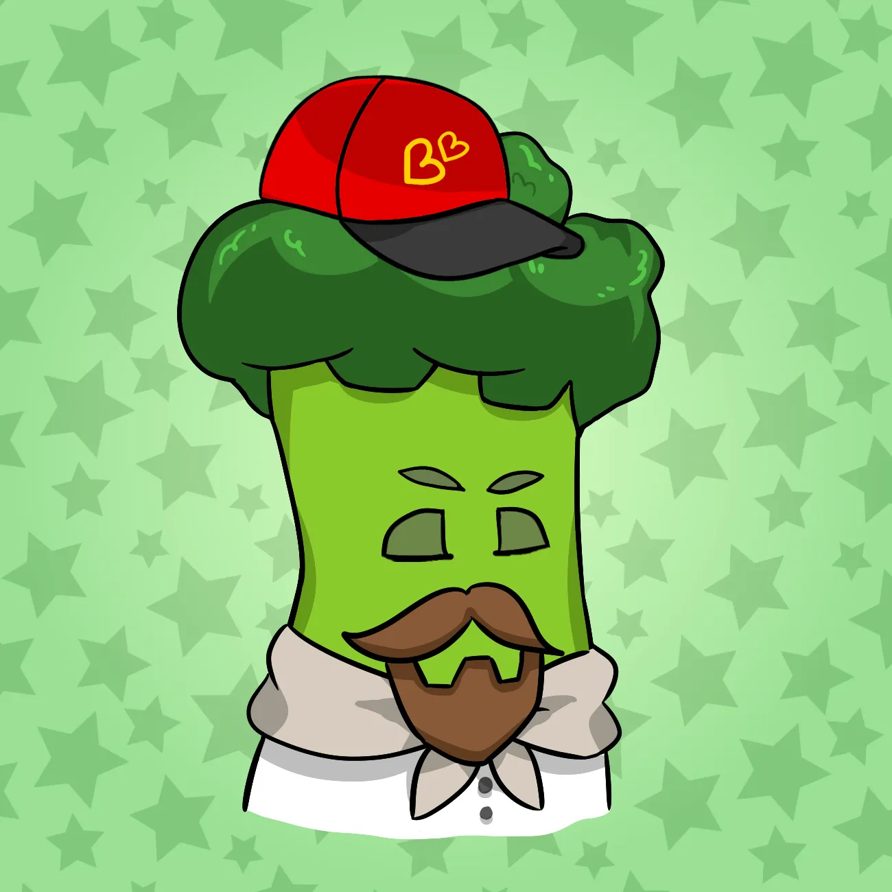 Broccoli Bro #336 | Nanswap Art