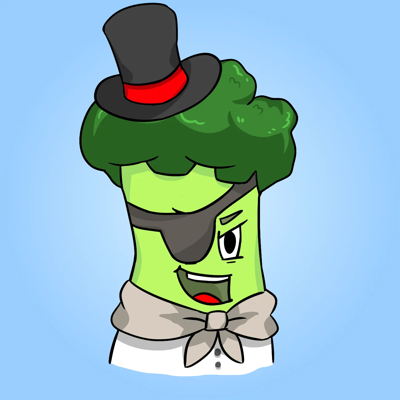 Broccoli Bro #707 | Nanswap Art