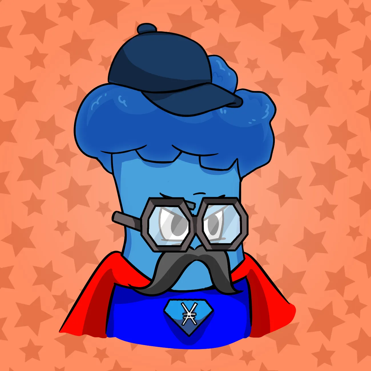 Broccoli Bro #5354 | Nanswap Art